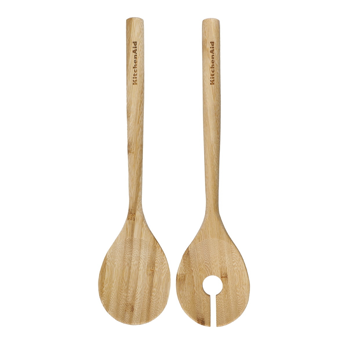 Kitchen Aid Bamboo Salad Server Set RRP 10.58 CLEARANCE XL 6.99