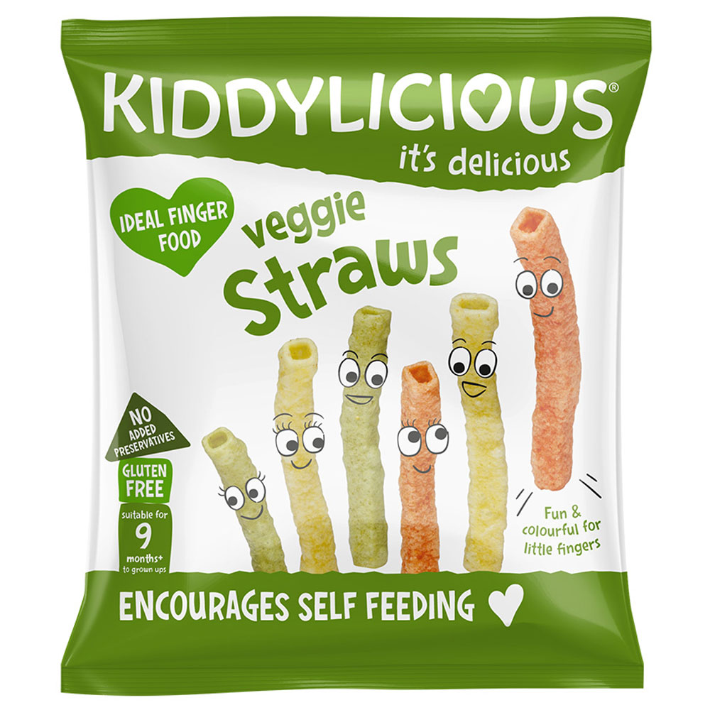 Kiddylicious Veggie Straws 12g RRP 85p CLEARANCE XL 50p