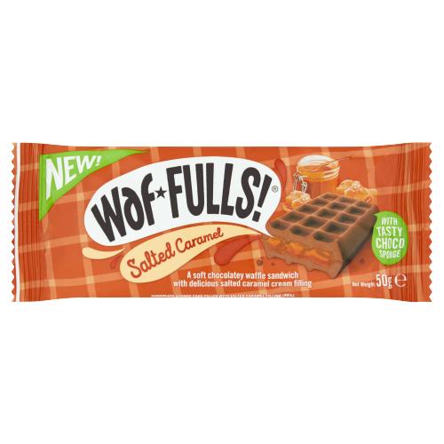WafFulls! Salted Caramel 50g (Feb - Oct 23) RRP 1 CLEARANCE XL 59p or 2 for 1