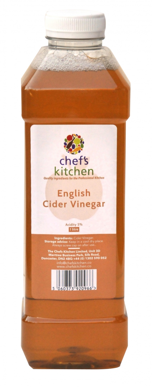 The Chefs Kitchen Premium English Cider Vinegar 1 Litre RRP 3.99 CLEARANCE XL 99p