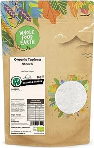 Wholefood Earth Organic Tapioca Starch 3kg RRP 18.45 CLEARANCE XL 14.99