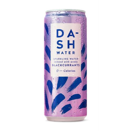 Dash Blackcurrant Infused Sparkling Water 330ml RRP 1.30 CLEARANCE XL 99p