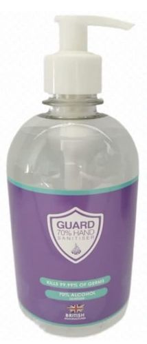 Health Guard Hand Sanitiser 500ml 70% Alcohol RRP 2.99 CLEARANCE XL 1.99