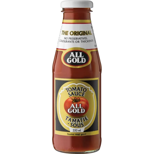 All Gold Tomato Sauce 350ml RRP 3.95 CLEARANCE XL 2.99
