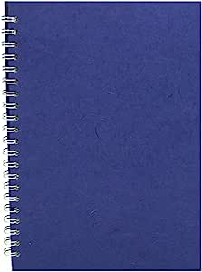A4 Pink Pig Sketchbook with Mulberry Royal Blue Cover RRP 7.99 CLEARANCE XL 4.99