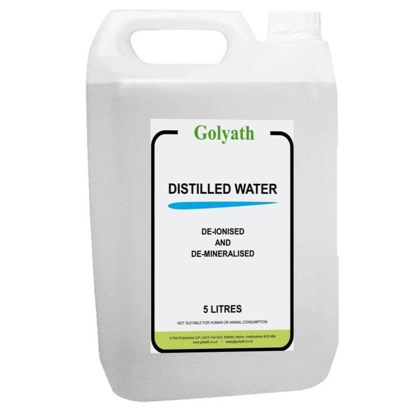 Golyath Distilled Water 5L RRP 16.99 CLEARANCE XL 8.99