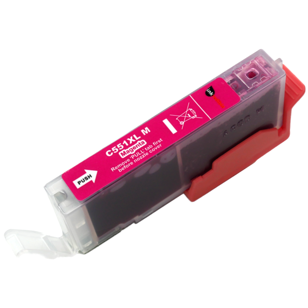 Deidentified Ink Cartridge C-551XL Magenta RRP 4.06 CLEARANCE XL 2.99
