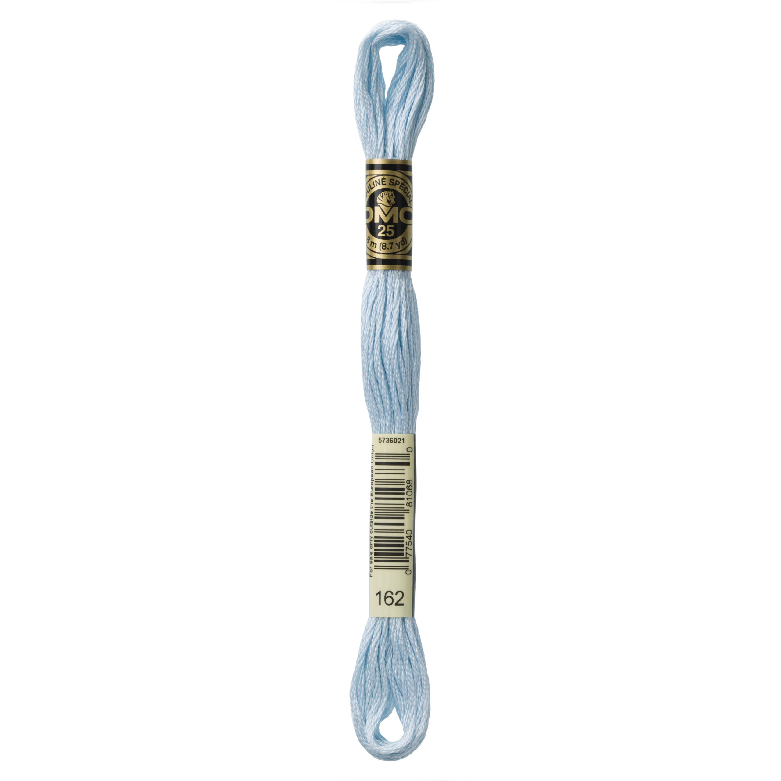 The Urban Store Embroidery Thread Ultra Very Light Blue DMC 988 RRP 1.40 CLEARANCE XL 99p