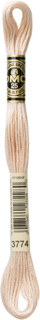 The Urban Store Embroidery Thread Very Light Desert Sand DMC 3774 RRP 1.40 CLEARANCE XL 99p