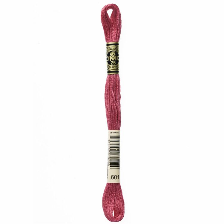 The Urban Store Embroidery Thread Dark Cranberry DMC 601 RRP 1.40 CLEARANCE XL 99p