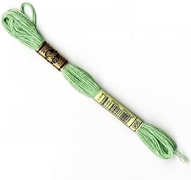 The Urban Store Embroidery Thread Medium Baby Green DMC 966 RRP 1.40 CLEARANCE XL 99p