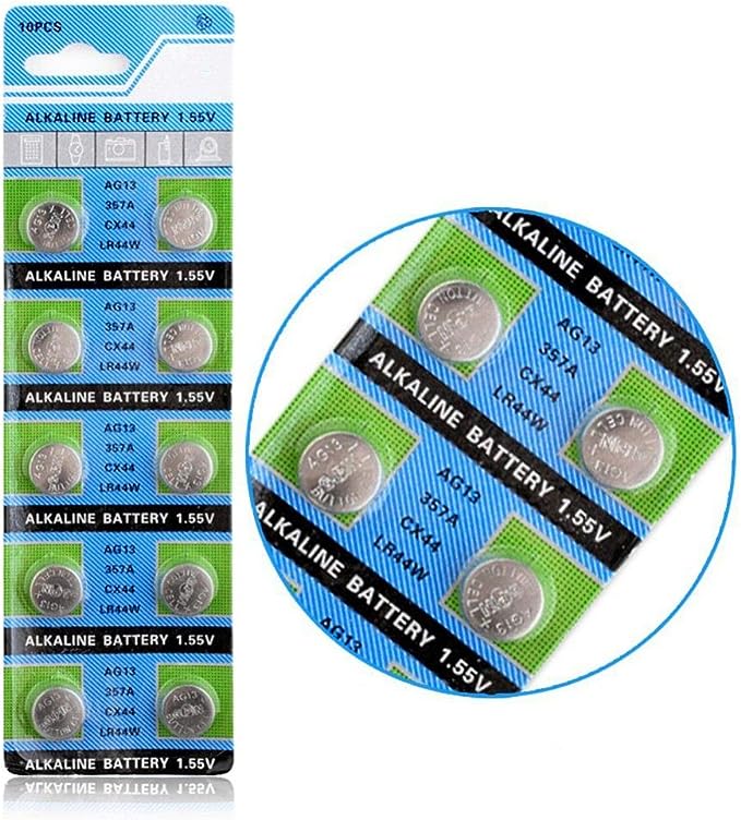 TMI AG 13 Alkaline Watch Batteries 1.55V 10 Pack RRP 9.60 CLEARANCE XL 6.99
