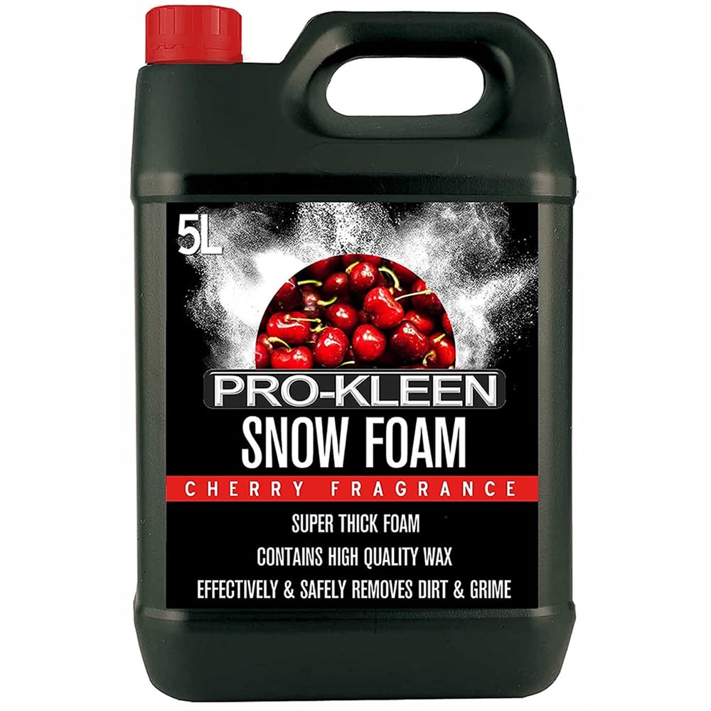 Pro-Kleen Cherry Snow Foam 5 Litre RRP 18 CLEARANCE XL 14.99