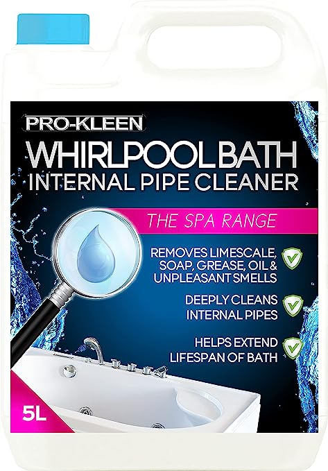Pro Kleen Whirlpool Bath Internal Pipe Cleaner 5L RRP 17.95 CLEARANCE XL 11.99