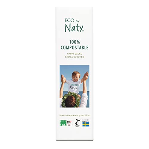 Naty By Nature Babycare Eco Disposal Nappy Bags RRP 1.99 CLEARANCE XL 1.49