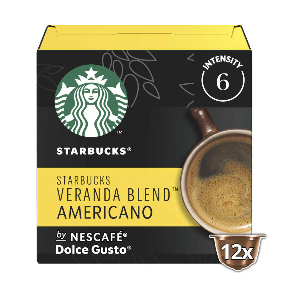 Starbucks by Nescaf Dolce Gusto Americano Veranda Blend Coffee Pods RRP 4.40 CLEARANCE XL 2.99 or 2 for 5