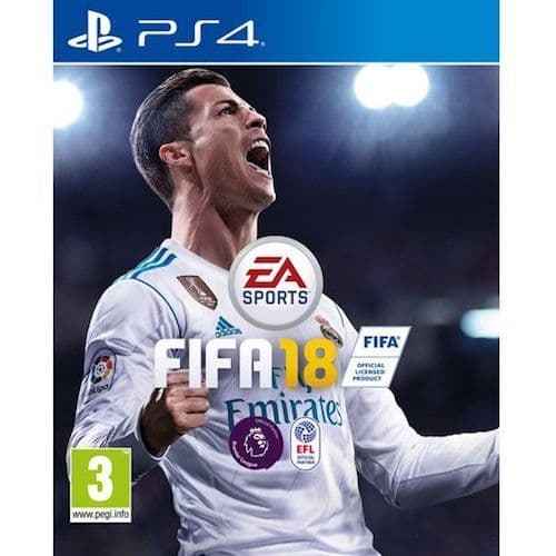 PS4 EA Sports Fifa 18 Rated 3 Pre-Loved RRP 7.99 CLEARANCE XL 3.99