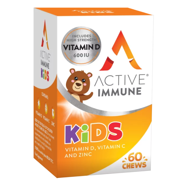Active Immune Kids 60 Vegan Chews RRP 13.99 CLEARANCE XL 9.99