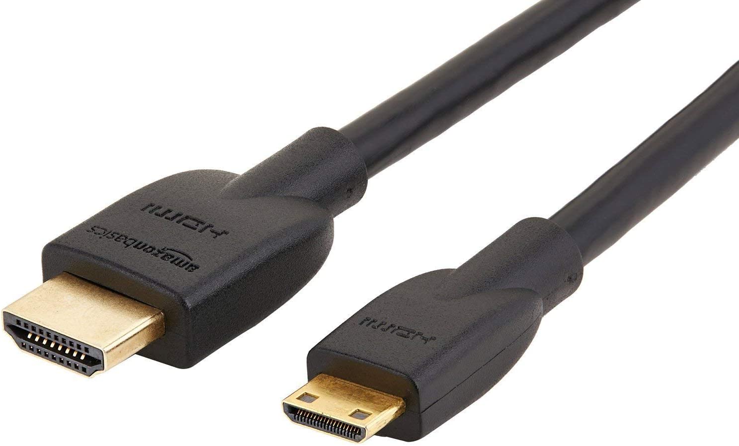 Amazon Basics High-Speed Mini-HDMI to HDMI TV Adapter Cable RRP 8.99 CLEARANCE XL 4.99