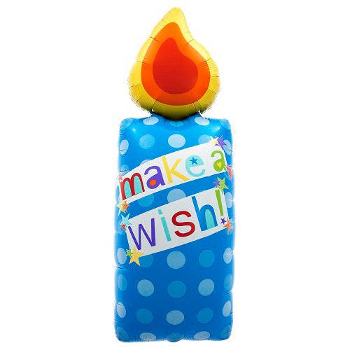 North Star Balloons Make A Wish Candle 44? Balloon RRP 3.99 CLEARANCE XL 1.99