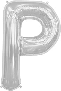 North Star Balloons 34 Inch Silver Foil Balloon P RRP 2.99 CLEARANCE XL 1.99