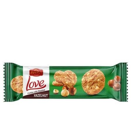 Bisdiva Love Cookies Hazelnut 150g RRP 1.50 CLEARANCE XL 89p or 2 for 1.50