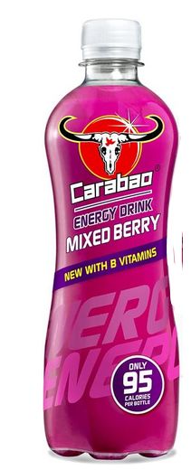 Carabao Energy Drink Mixed Berry 500ml Bottle RRP 1 CLEARANCE XL 59p or 2 for 1