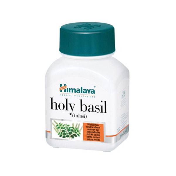 Himalaya Pure Herbs Holy Basil (Tulasi) Food Supplement 60 Capsules RRP 7.19 CLEARANCE XL 5.99