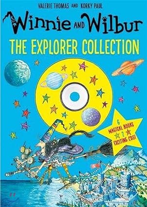 Winnie and Wilbur: The Explorer Collection 6 Books & 2 CD's RRP 18.99 CLEARANCE XL 7.99
