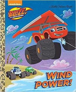 Blaze and the Monster Machines Wind Power! Hardcover Picture Book RRP 4.99 CLEARANCE XL 3.99