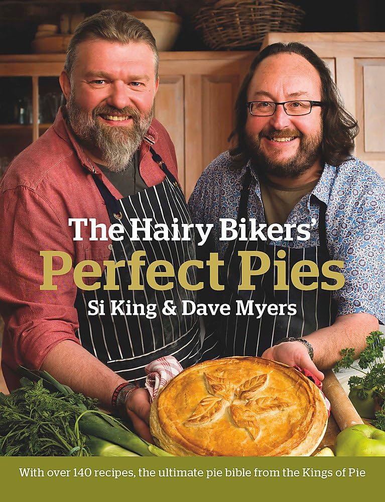 The Hairy Bikers' Perfect Pies Hardcover Recipe Book RRP 20 CLEARANCE XL 9.99