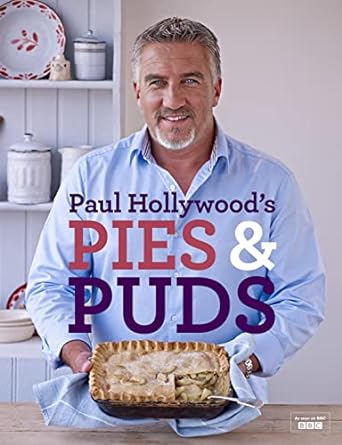 Paul Hollywood's Pies and Puds Hardcover Recipe Book RRP 20 CLEARANCE XL 9.99