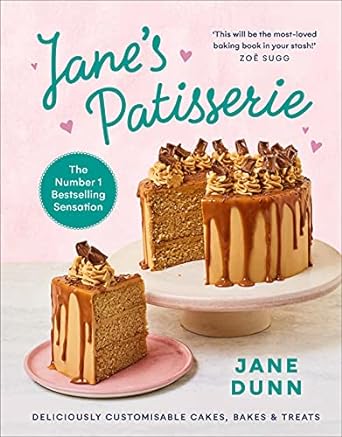 Janes Patisserie: Deliciously Customisable Cakes, Bakes & Treats Hardcover Recipe Book RRP 20 CLEARANCE XL 9.99