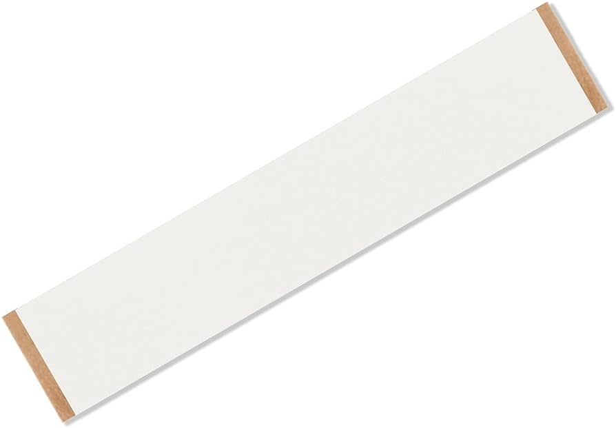 TapeCase 4466W 1'' x 6'' White Adhesive Tape 62 mil (1.6 mm) Thick 25 Pack RRP 19.99 CLEARANCE XL 15.99