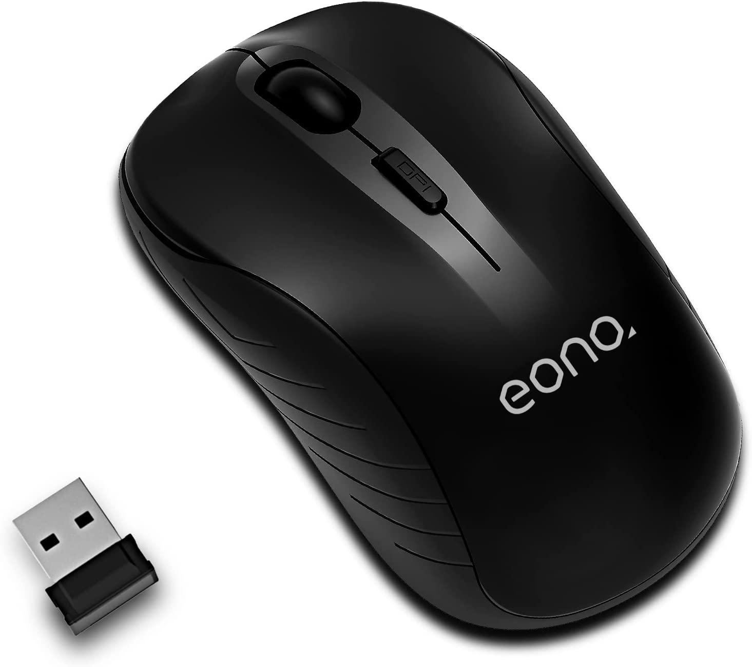 Eono Wireless Mouse for Laptop Ergonomic Computer Mice 2.4g RRP 8.99 CLEARANCE XL 6.99