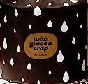 Who Gives A Crap Black & White Raindrops Wrapped Premium Bamboo 3 Ply Toilet Paper RRP 1.40 CLEARANCE 1.25