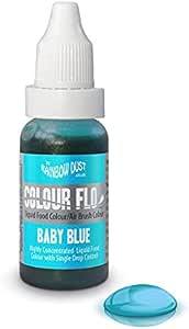 Rainbow Dust Baby Blue Liquid Food Colouring 19g RRP 4.37 CLEARANCE XL 3.50