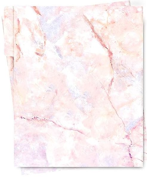 Anzon Mories Pink Marble Design Two-Pocket Folder 30.5 x 24.1cm RRP 1.69 CLEARANCE XL 99p