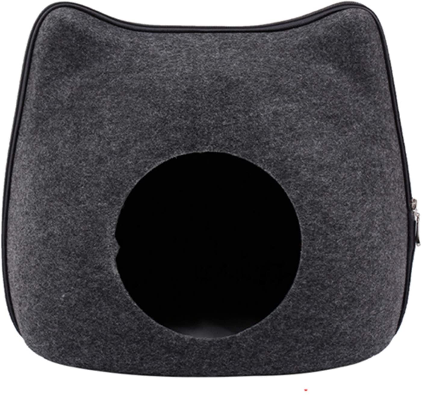 Deidentified Cat Cave Pet Bed Dark Grey H25088GY RRP 29.99 CLEARANCE XL 19.99