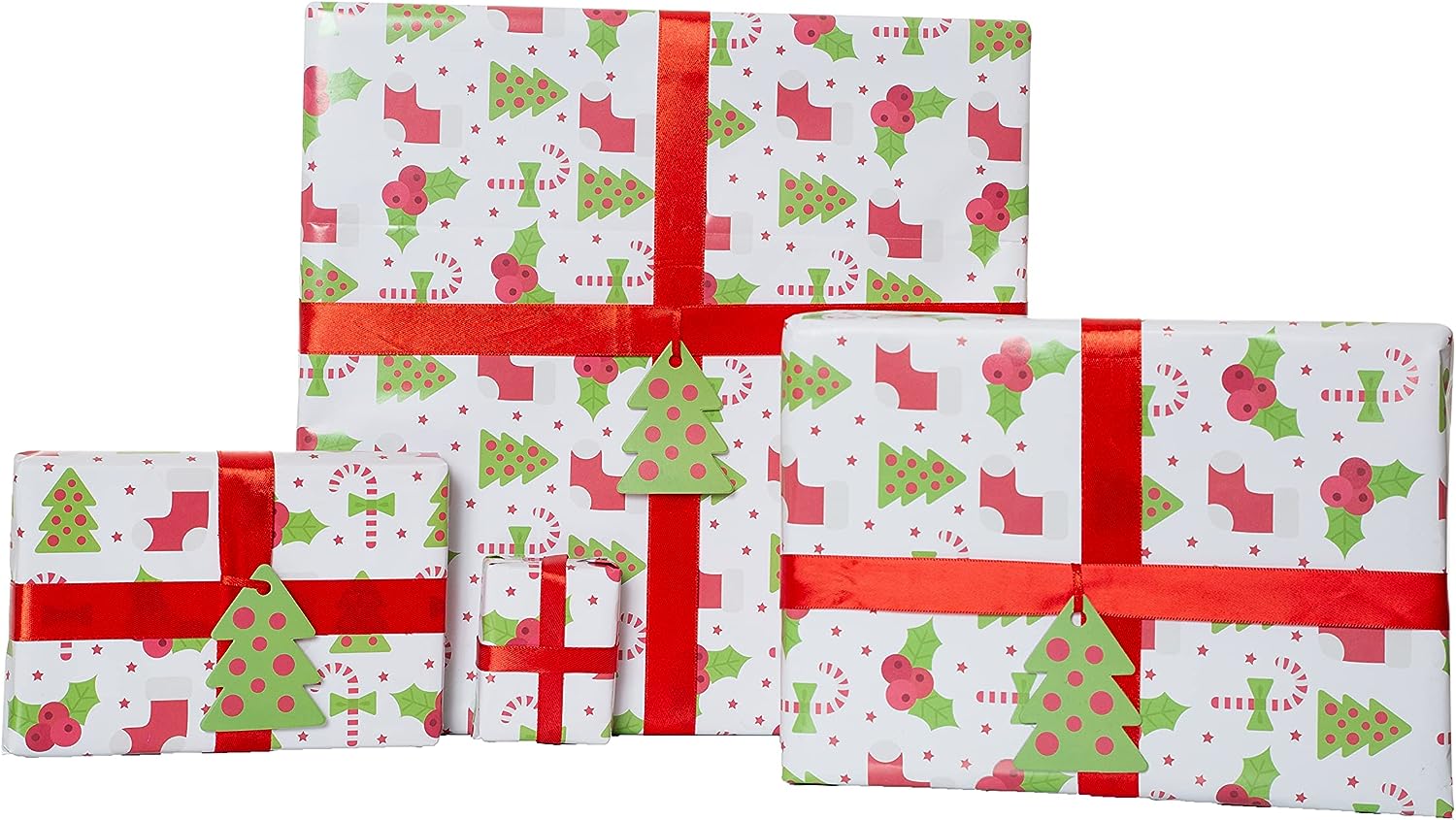 Hutchings Wrapping Paper Sheets Christmas 85 x 60cm RRP 6.99 CLEARANCE XL 4.99