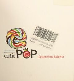 Cutie Pop Diamond Sticker Christmas Theme RRP 8.99 CLEARANCE XL 4.99
