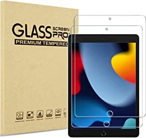 ProCase 2 Pack Screen Protector for iPad 10.2 Inch 9th, 8th, 7th Generation RRP 9.49 CLEARANCE XL 7.99