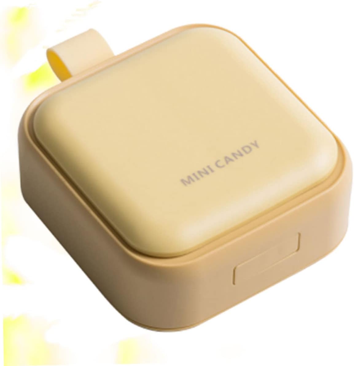 Mini Candy Portable Pill Box Yellow RRP 6.99 CLEARANCE XL 4.99