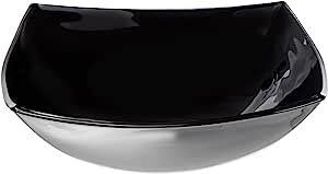 Luminarc Quadrato Black Salad Bowl 24cm RRP 22.79 CLEARANCE XL 14.99
